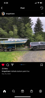 22ft sailboat
