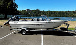 2006 Harbercraft 1825 Jetcraft 18' Boat Yamaha 75HP & 6HP Motors