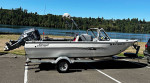 2006 Harbercraft 1825 Jetcraft 18' Boat Yamaha 75HP & 6HP Motors
