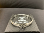 Women Designer 18k Silver Plated Bangle Bracelet $85 OBO