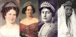 Tiara/crown replica of Bavarian Love Knot tiara