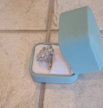 Beautiful Ross Simon's Flower Sterling Silver Ring