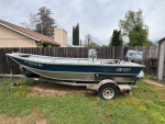 16.5’ FishRite flat bottom boat