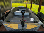 12’ Hewes Craft Aluminum Boat