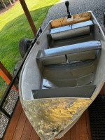 12’ Hewes Craft Aluminum Boat