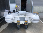 9 foot Achilles RIB with optional electric motor and wheels