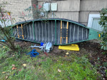 Radisson/Sportspal wide stern Canoe and 2.3 Hp honda engine