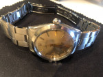 Rolex Oyster Perpetual 34mm ref 5552 beautiful champagne dial✅✅