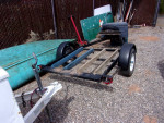 custom kayak/ski trailer w/gear box