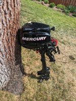 3.5 HP mercury outboard motor