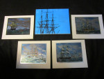 US SHIPS William McCarroll Masterpiece Color-Etch Prints