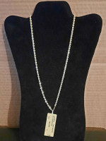 New With Tag 22" 10K Yellow Gold Rope Chain
