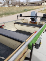 14 ft. MirroCraft V-hull with Trailer, 2 outboards, and extras