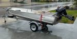 14' Aluminum Alumacraft Outboard Boat