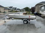 14' Aluminum Alumacraft Outboard Boat