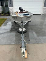 14' Aluminum Alumacraft Outboard Boat