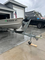 14' Aluminum Alumacraft Outboard Boat