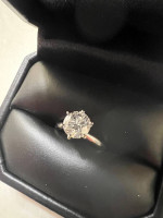A beautiful 1.5 Carat solitaire beautiful 1-1/2 brilliant cut ring