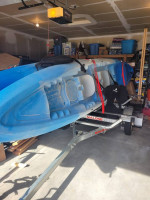 Perception Rambler Tandem Kayak plus trailer