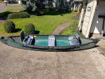 14 ft square back canoe with and all supplies