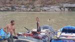 15’ Maravia Self bailing Whitewater raft