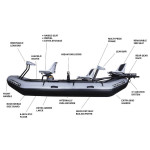Flycraft Stealth X Pro Raft Drift Boat