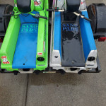 Two Stand Up Jet Ski 440s and Trailer Package with extra parts