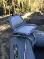 River raft w/tilt trailer