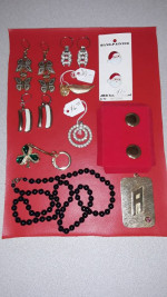 Pins, pendants, earrings, chains and more