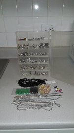 Pins, pendants, earrings, chains and more