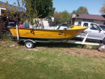 1987 DUROBOAT 15' aluminum