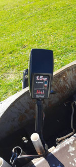 12' Aluminum boat with motor