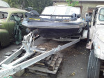 Fun boat 125 outboard and Trailer