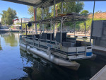 Pontoon Boat - 24ft - Sun Tracker- 90hp Johnson Outboard - Aluminum Roof