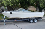 1973 Sea Ray SRV-200 project boat and trailer