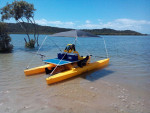 Kayak fishing sport pedal boat