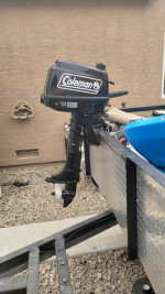 Outboard Motor Coleman 5hp 4 stroke