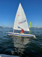 Exceptional Laser Sailboat w/Trailer