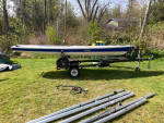 Exceptional Laser Sailboat w/Trailer