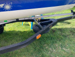 Exceptional Laser Sailboat w/Trailer