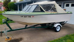 1974 Seaswirl 16 70hp Johnson 6hp Evinrude