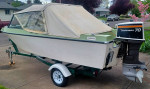 1974 Seaswirl 16 70hp Johnson 6hp Evinrude