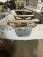 Seamaid 14 ft aluminum boat with trailer and honda outboard