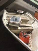 12 foot Valco with 7.5 honda or 9.8 mercury and trailer