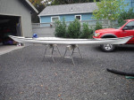 Sea kayak 17'6" / 20' beam, kevlar/fiberglass