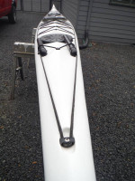 Sea kayak 17'6" / 20' beam, kevlar/fiberglass