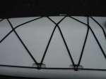 Sea kayak 17'6" / 20' beam, kevlar/fiberglass
