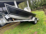 Koffler aluminum drift boat