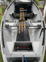 Koffler aluminum drift boat