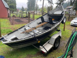 Koffler aluminum drift boat